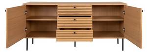 Sideboard Kyoto Braun - Holz teilmassiv - 150 x 74 x 40 cm