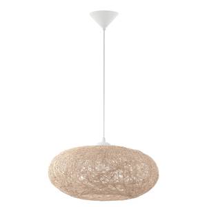 Luminaires suspendus CAMPILO Tissu mélangé / Matière plastique - 1 ampoule - 45 x 45 cm