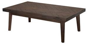 Couchtisch ASHTON CT120 Braun - Massivholz - Holzart/Dekor - 120 x 40 x 70 cm