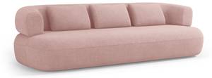 Sofa JENNY 4 Sitzplätze Pink - Textil - 90 x 73 x 226 cm