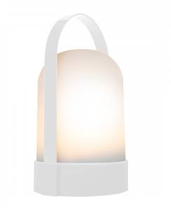 Lampe nomade Uri Pure Blanc - Matière plastique - 13 x 25 x 14 cm
