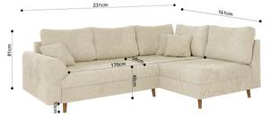 Ecksofa Sindre Beige