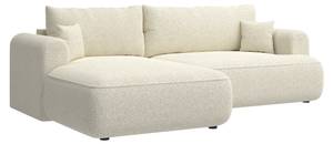 Ecksofa OVO Beige - Ecke davorstehend links - Ottomane davorstehend links