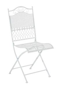 Chaises de jardin Kiran Lot de 2 Blanc