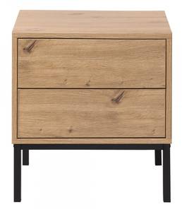 Table de Chevet Lenny Beige - Bois manufacturé - 40 x 50 x 45 cm