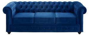 Ensemble canapé CHESTERFIELD Lot de 2 Bleu