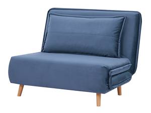 Umwandelbarer Sessel ANTONE Blau - Textil - 91 x 82 x 108 cm