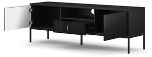 Meuble tv MAGGIORE RTV154 2D1D Noir