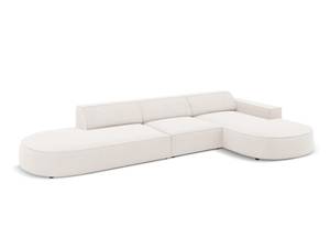 Ecksofa JODIE 4 Sitzplätze Beige