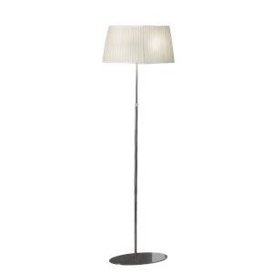 Stehlampe MIO Silber - Metall - 20 x 170 x 49 cm