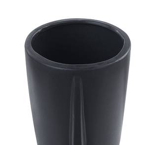 Blumenvase ARTEMIS Schwarz - Porzellan - 9 x 22 x 9 cm