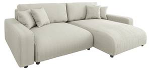 Hildegarde Ecksofa mit Bettfunktion Beige - Ecke davorstehend rechts