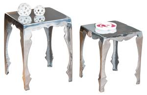 Table basse Soldir Gris - Métal - 40 x 50 x 40 cm