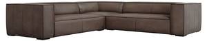 Ecksofa AGAWA 5 Sitzplätze Grau