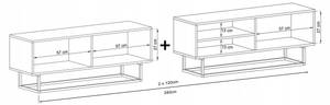 Tv-Lowboard ENJOY Graphit