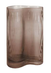 Vase Allure Wave large Marron