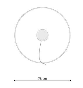 Kronleuchter Rio 4000K Weiß - 78 x 78 cm - Metall