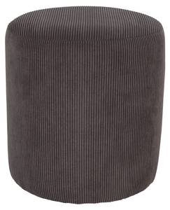 Ejstrup Puff grau Grau - Textil - 34 x 36 x 34 cm