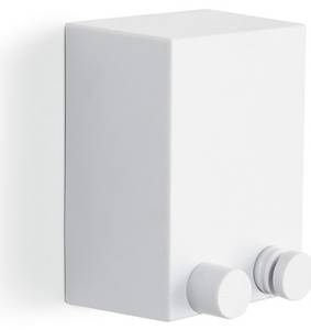 Ausziehbare Wäscheleine 4 m | Umuzi Weiß - Kunststoff - 9 x 12 x 6 cm