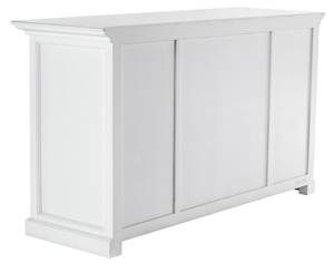 Sideboard Halifax 5 Hochglanz Cremeweiß - Perlweiß