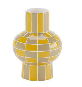 Vase Louvre Jaune - Céramique - Porcelaine fine - 15 x 20 x 15 cm