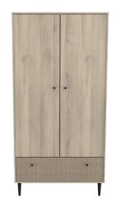 Schrank Saïgon Beige - Holzwerkstoff - 50 x 182 x 91 cm