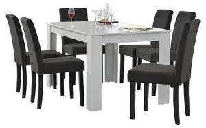 Table + 6 chaises Kramfors Blanc