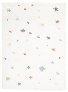 Waschbarer Kinderteppich Ravi Stars Textil - 80 x 1 x 150 cm