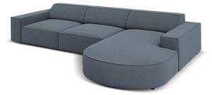 Ecksofa JODIE 4 Sitzplätze Blau