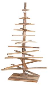 Sapin de Noel décoratif H77 Marron - Bois/Imitation - En partie en bois massif - 82 x 130 x 82 cm
