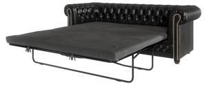 Chesterfield Perry Sofa 3 Sitzer Schwarz