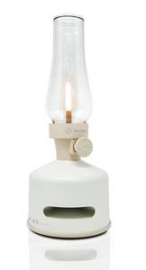 Lanterne LED et enceinte Blanc - Matière plastique - 11 x 27 x 11 cm