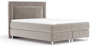 Boxspringbett Laguno Taupe - Breite: 200 cm