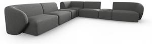 modulares Ecksofa SHANE 7 Sitzplätze Schiefergrau