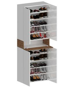 Schuhschrank Dcandelar Braun