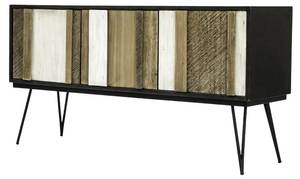 Sideboard ADESSO SB155 3D Beige - Massivholz - Holzart/Dekor - 155 x 80 x 45 cm