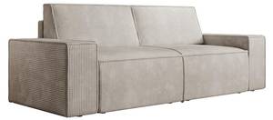 Sofa AMELIA Beige - Textil - 95 x 84 x 230 cm