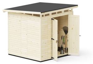 Holz Gartenhaus StrongBox XL Durchscheinend