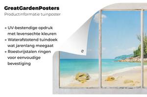 Outdoor-Poster 180x120 Aussicht - Kunststoff - 180 x 120 x 1 cm