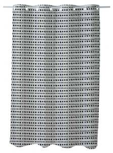 Rideau de douche 180x200cm Blanc - Textile - 180 x 180 x 200 cm