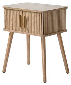 Table de Chevet Ernest Beige - Bois manufacturé - 35 x 59 x 48 cm