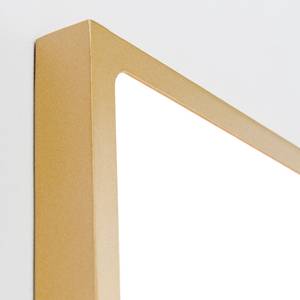 LED Deckenleuchte LERO Gold - Metall - 23 x 3 x 23 cm