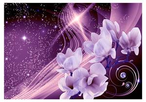 Fototapete Purple Milky Way Textil - 441 x 315 x 2 cm