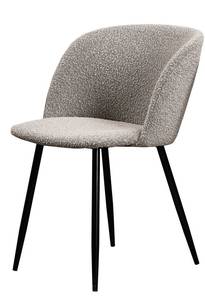 Lot de 2 fauteuils de table Vitikko Gris - Textile - 54 x 80 x 57 cm