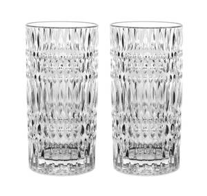 Latte Macchiato Ethno Barista 2er Set Glas - 8 x 16 x 8 cm