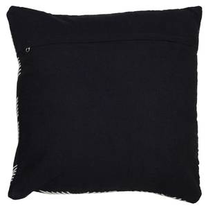 Dekokissen MACKEY Schwarz - Textil - 45 x 10 x 45 cm