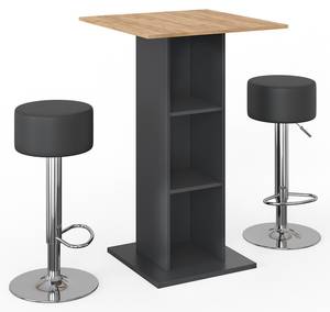 Set de table de bar Rodeo 35219 Anthracite