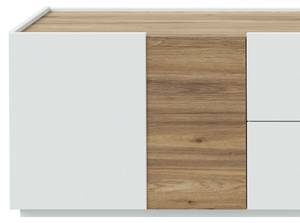 Vitrine Levin 6 LED Grau - Holzwerkstoff - 61 x 195 x 41 cm