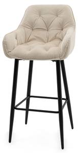 Barhocker SIENA Velour Beige