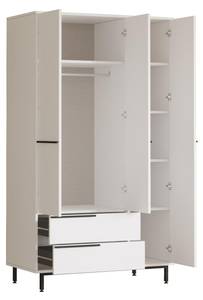 Kleiderschrank OCEAN WR112 3D2D6S Weiß